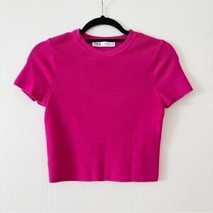 Zara | Fuchsia Baby Tee